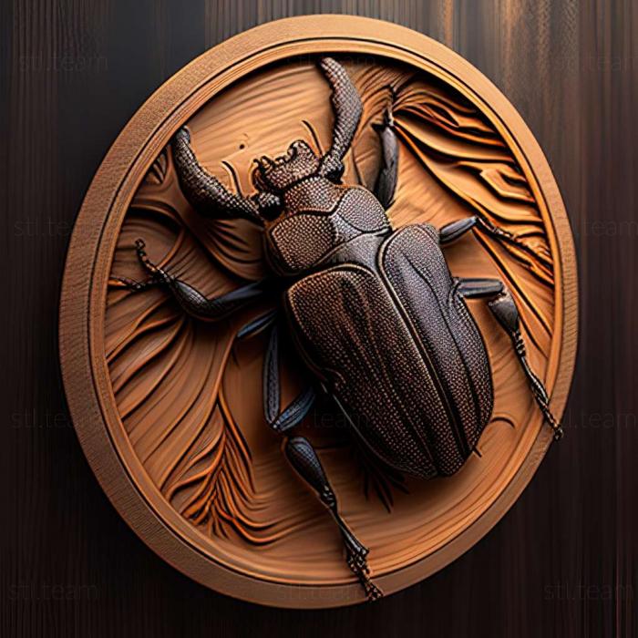 3D модель Nicrophorus defodiens (STL)